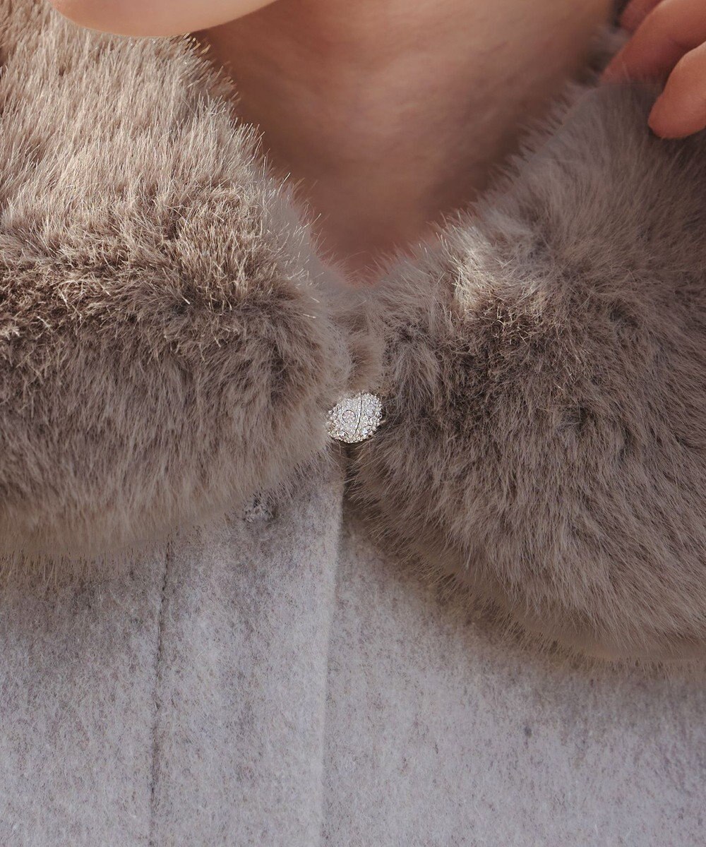 Tiaclasse エコファー付け襟ティペット 