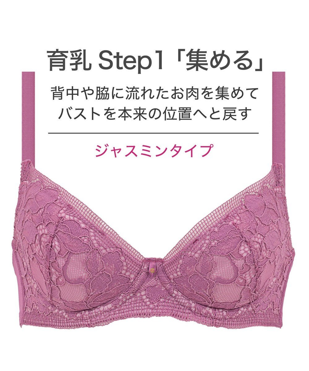 BRADELIS New York 【BRADELIS New York / 育乳補整ブラ・STEP1 集める】ジャスミンステップ１ブラ24S1 