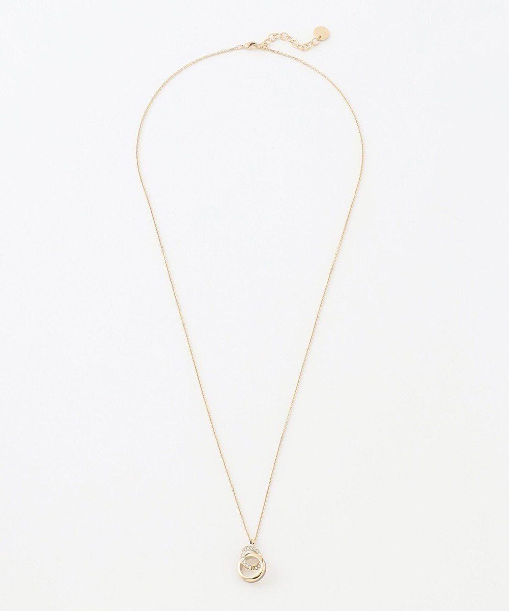 J.PRESS LADIES ダブルリング エポ ネックレス 