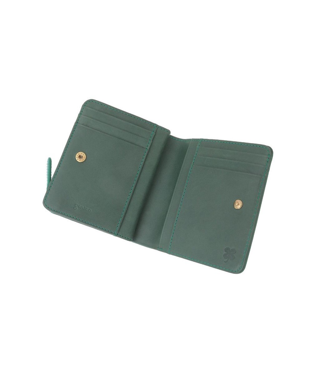 genten クアドリフォリオ 2つ折り財布 