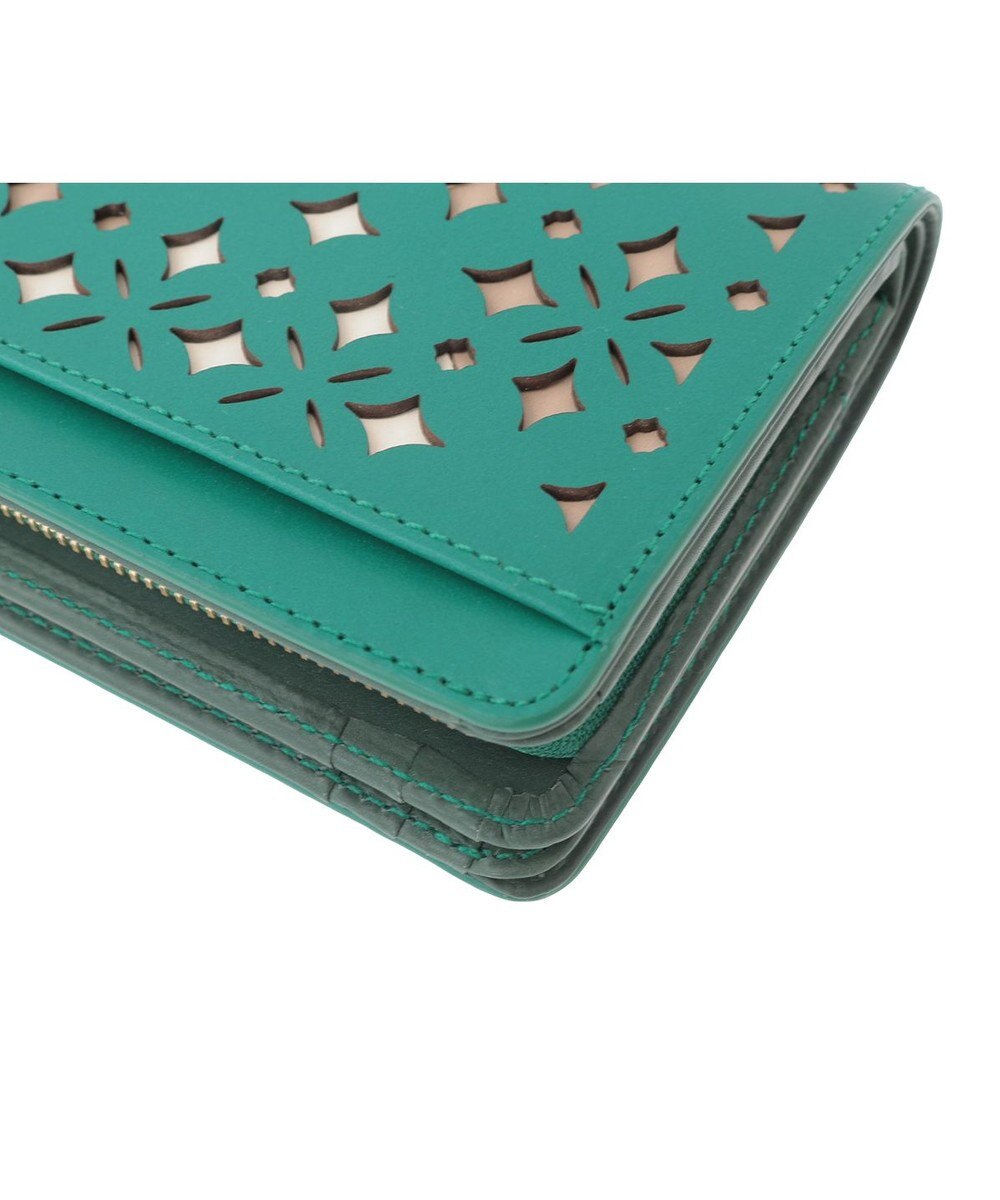 genten クアドリフォリオ 2つ折り財布 