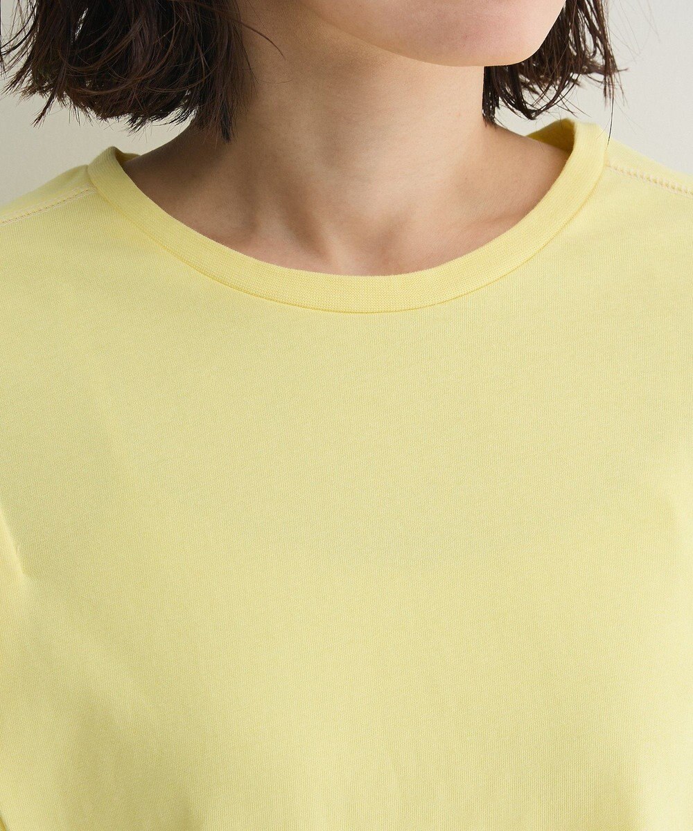 Green Parks 配色ステッチノースリーブチュニック 