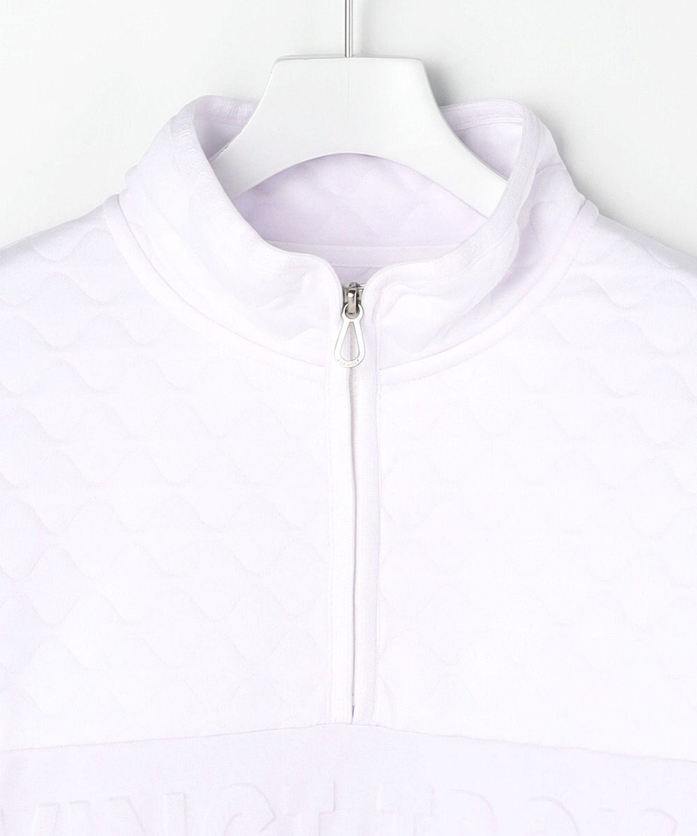 23区GOLF 【MEN】ウェーブキルトジャガードプルオーバー 