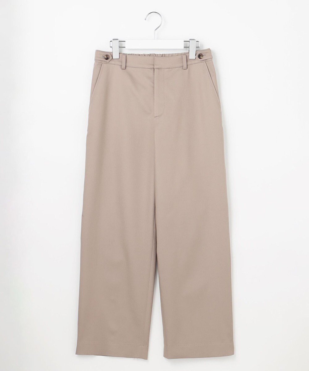 J.PRESS LADIES S TCシャンブレーサテンST ストレート パンツ 