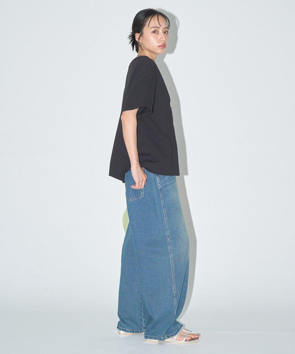earth music&ecology 刺繍Tシャツ 
