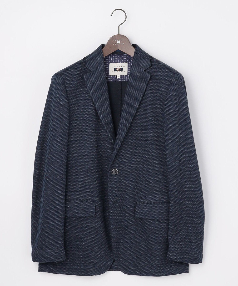 JOSEPH ABBOUD 【尾州産ジャージー/軽量/ストレッチ】ノルマンディーリネントップジャージージャケット 