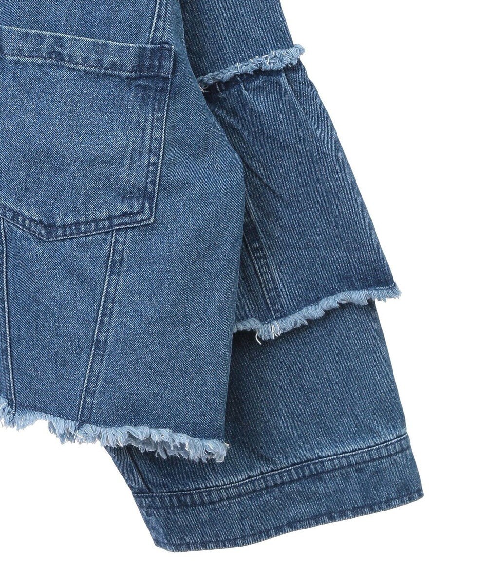 Green Parks ・ＤＯＵＢＬＥ　ＦＬＡＧＳ　フレアスリーブＧジャン 