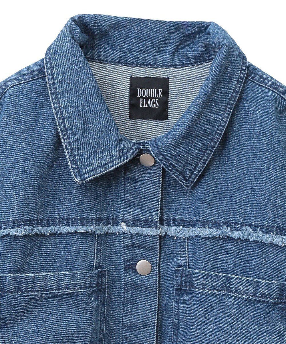 Green Parks ・ＤＯＵＢＬＥ　ＦＬＡＧＳ　フレアスリーブＧジャン 