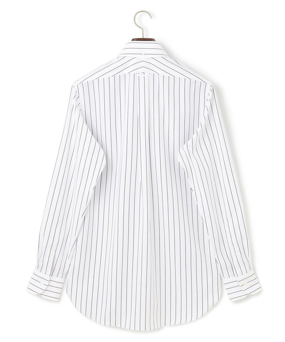 J.PRESS MEN 【KING SIZE】【PREMIUM PLEATS / 形態安定】スーピマコットンホールドストライプ シャツ/B.D. 
