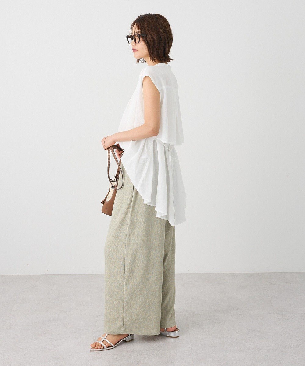 CRAFT STANDARD BOUTIQUE ヴィンテージボイルバックデザインブラウス 