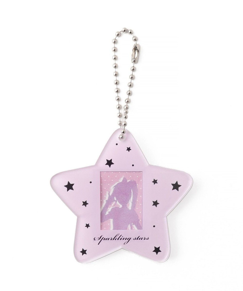 WEGO 【痛バ＆推し活グッズ】スターIDフォトケースキーホルダー 