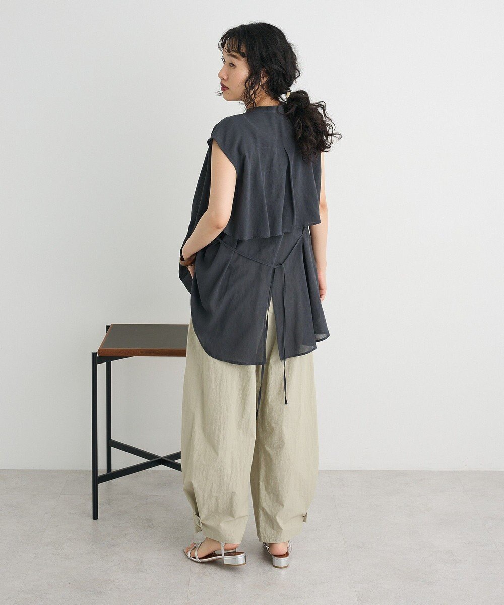 CRAFT STANDARD BOUTIQUE ヴィンテージボイルバックデザインブラウス 