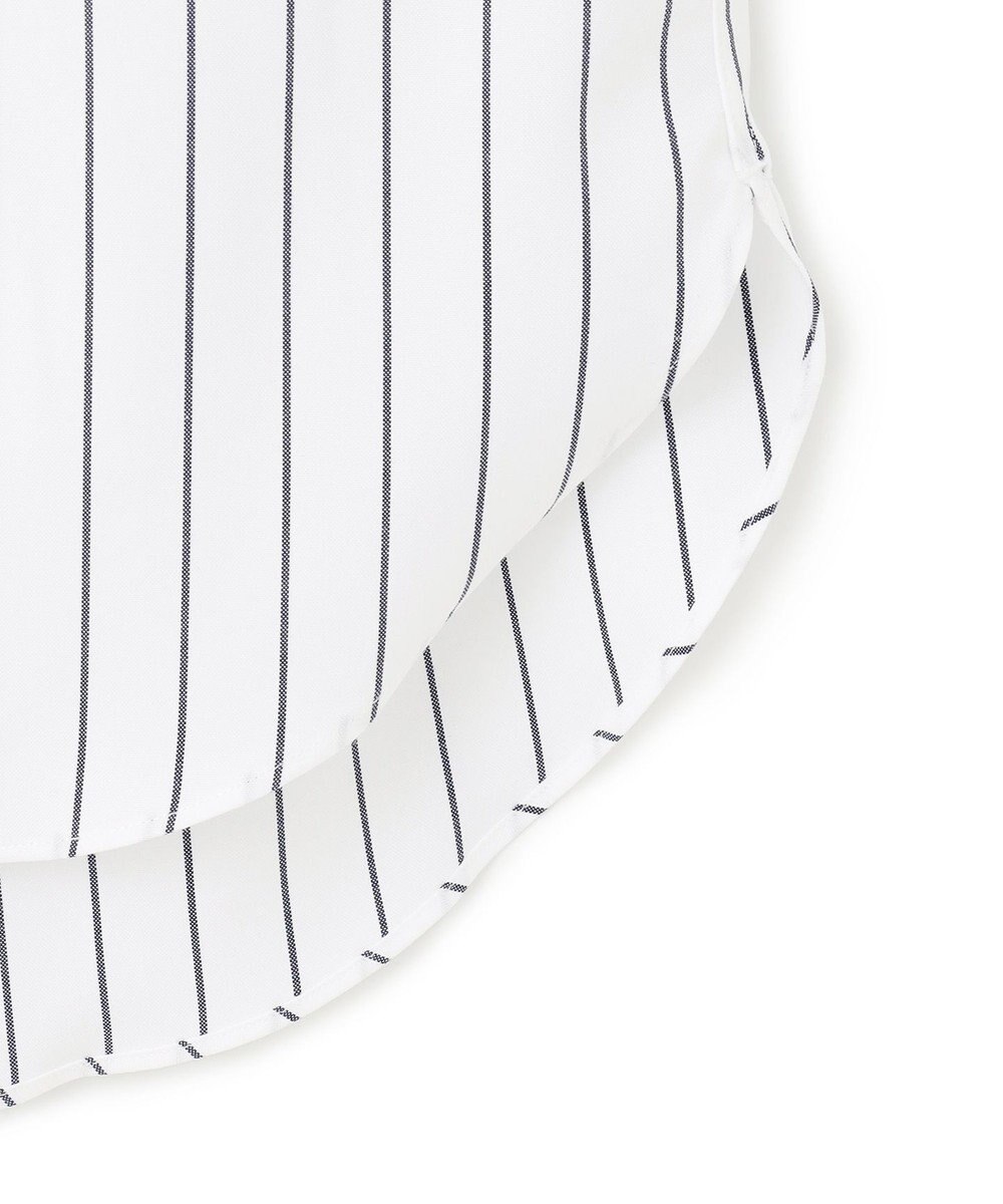 J.PRESS MEN 【KING SIZE】【PREMIUM PLEATS / 形態安定】スーピマコットンホールドストライプ シャツ/B.D. 