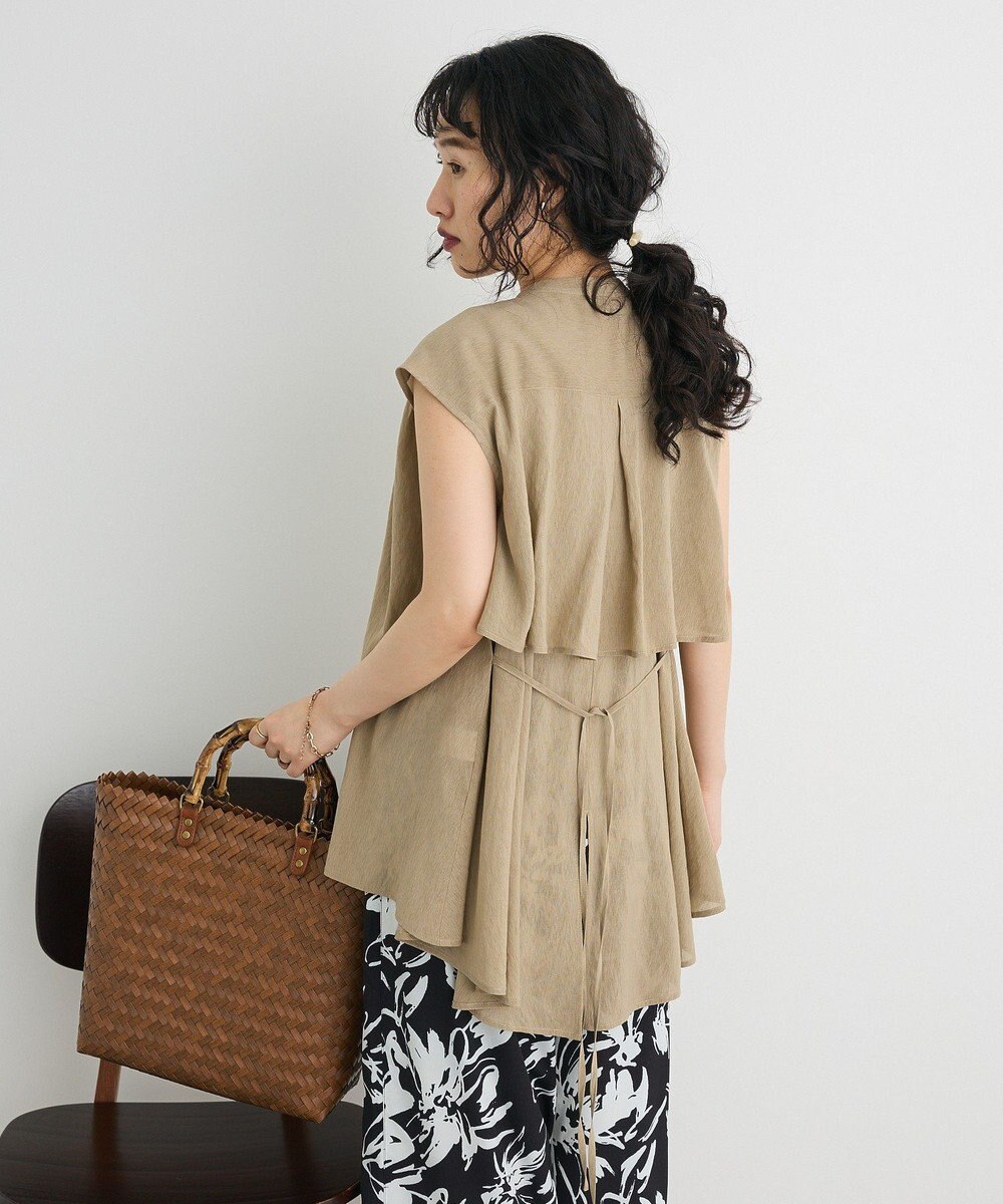 CRAFT STANDARD BOUTIQUE ヴィンテージボイルバックデザインブラウス 