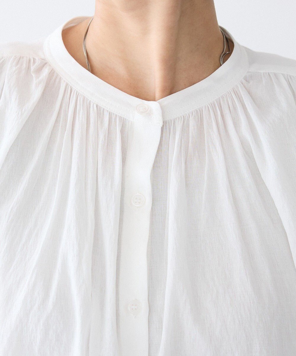 CRAFT STANDARD BOUTIQUE ヴィンテージボイルバックデザインブラウス 