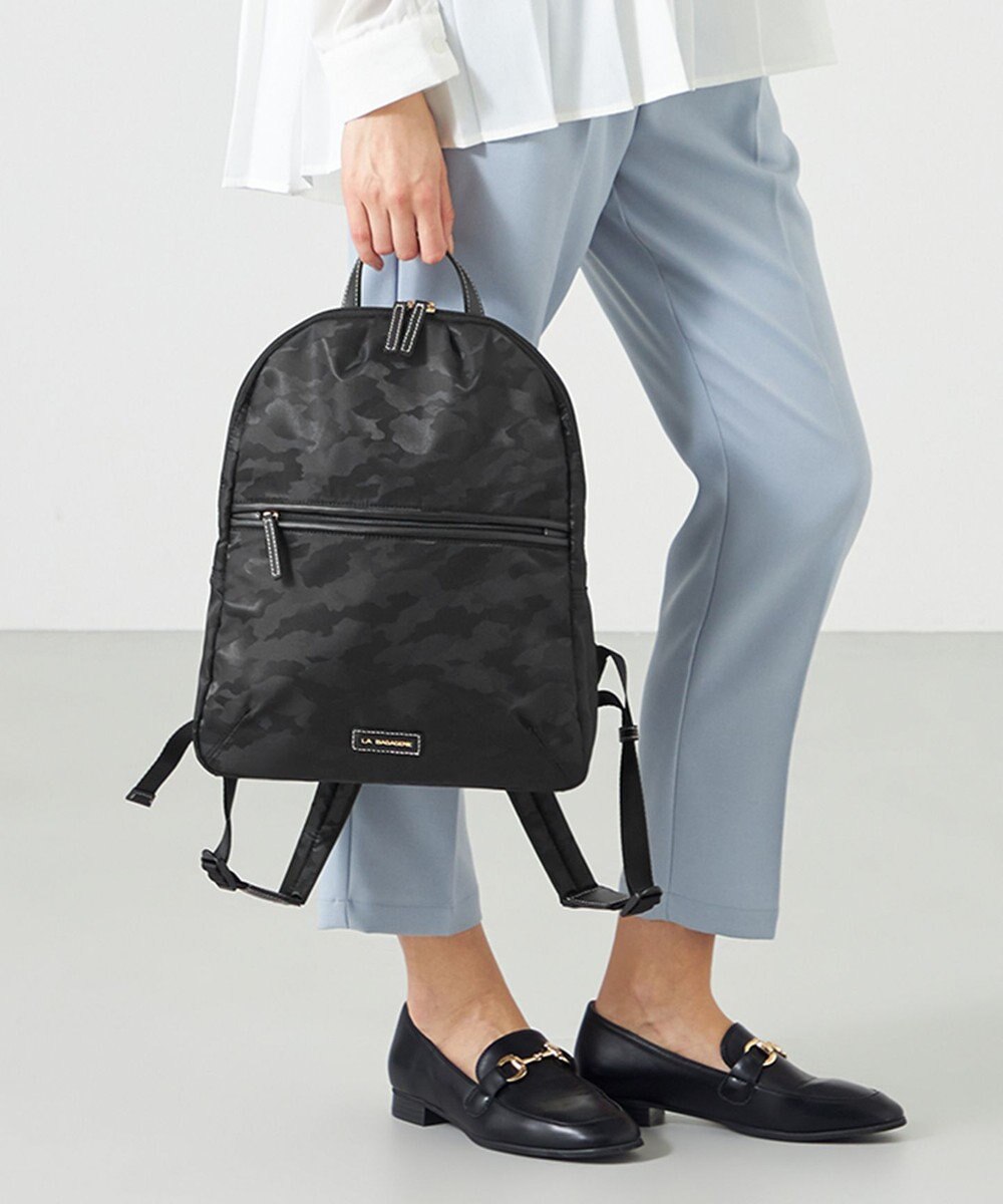 LA BAGAGERIE シャドージャカード リュックサック 