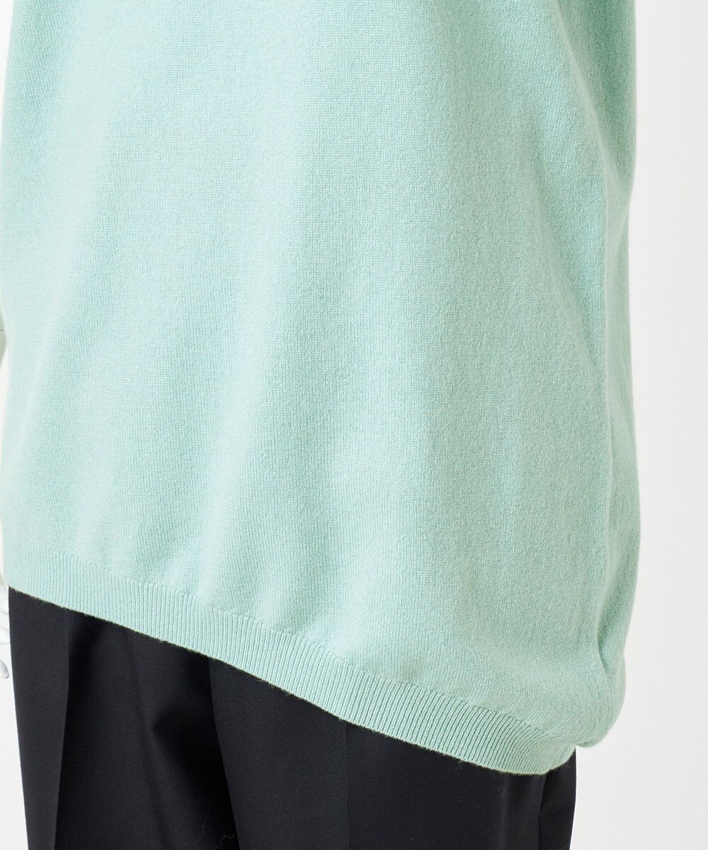 23区 L 【エステータ】マーセライズドウールカシミヤ アシンメトリー ニット 