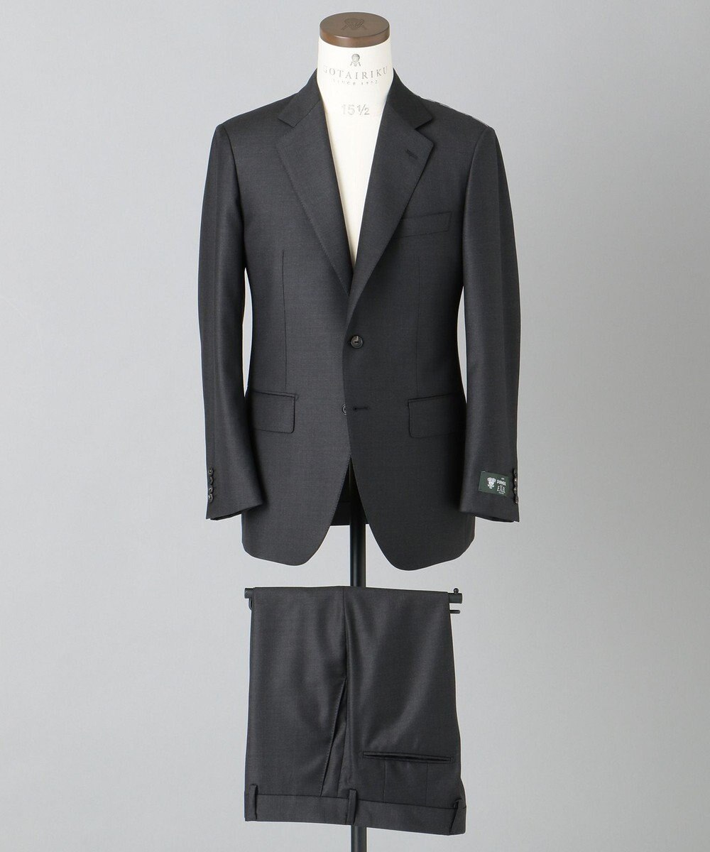 GOTAIRIKU 【DORMEUIL】EXELBLUE スーツ（※店頭にてパターンメイド受注のみ可能） グレー系