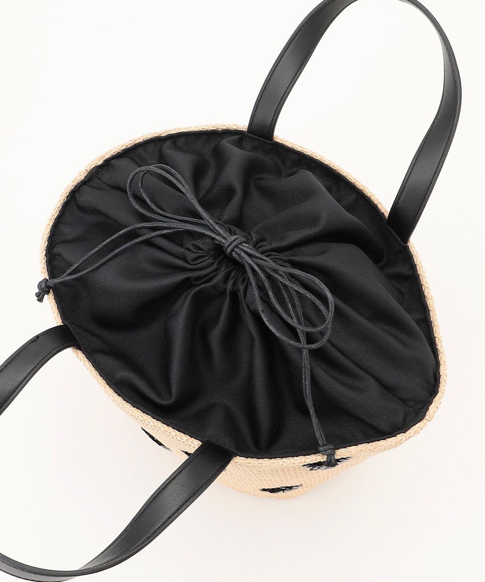 組曲 スパンコールカゴバッグ 