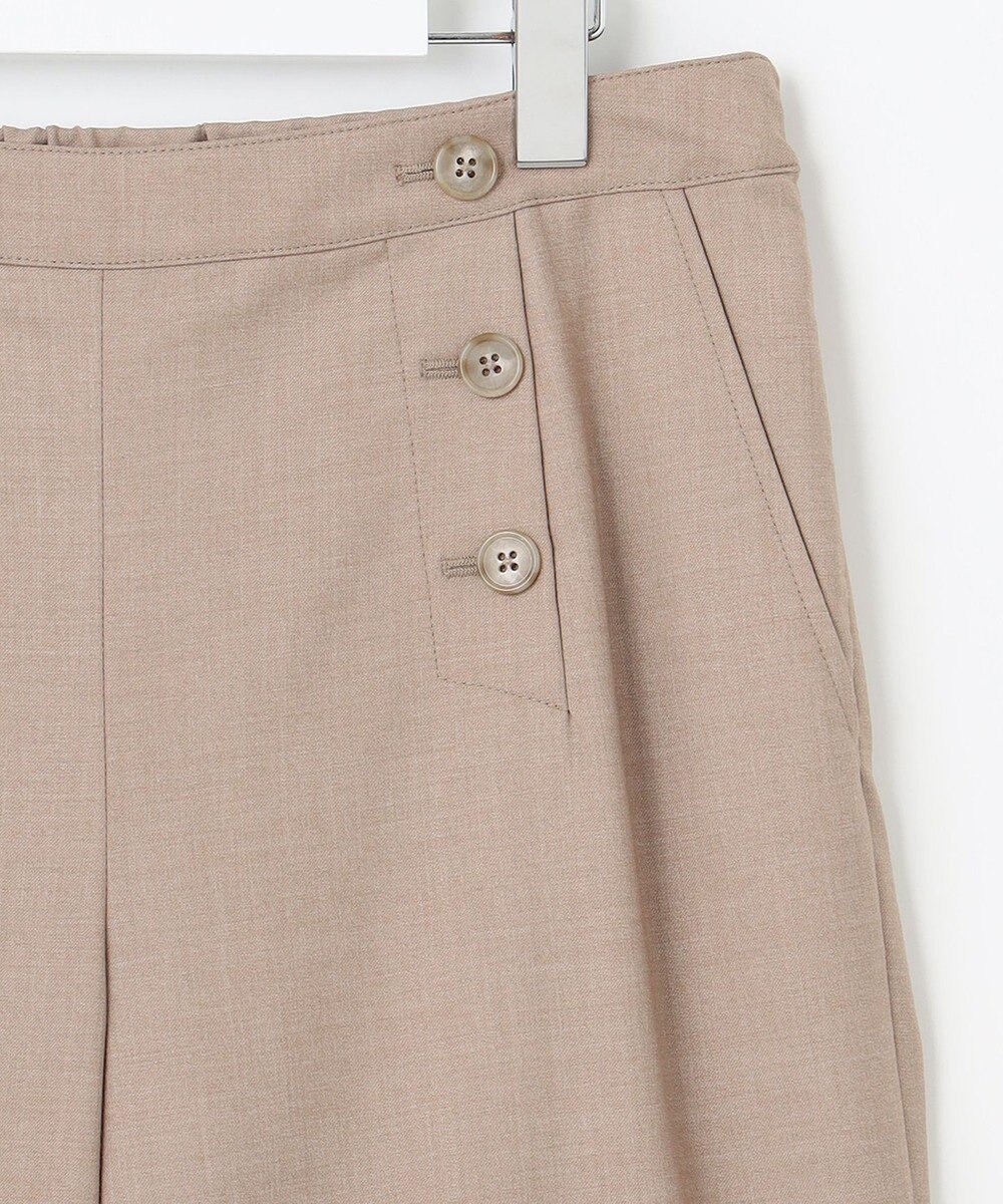 J.PRESS LADIES L 【洗える】T/Rウォッシャブルギャバ マリン パンツ 