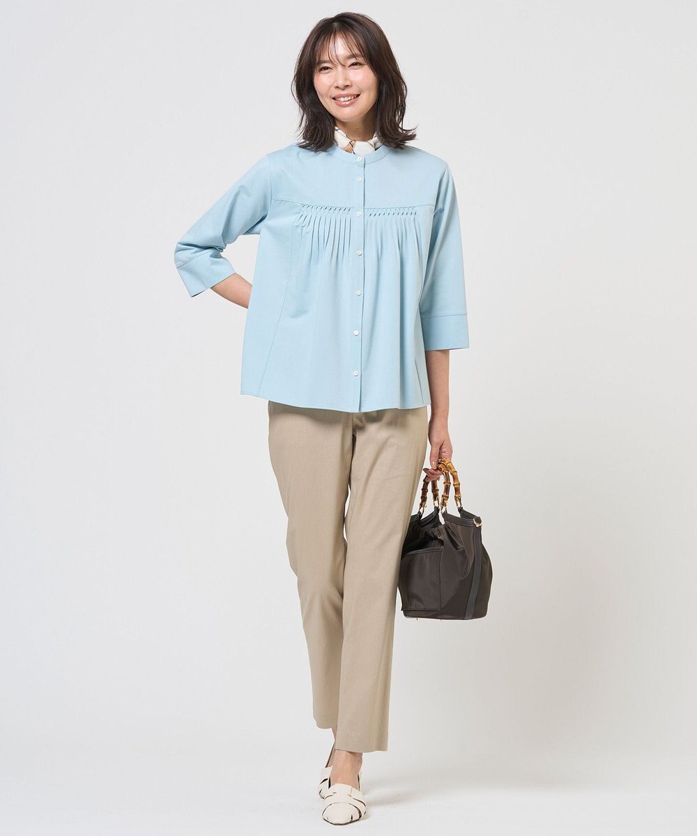 J.PRESS LADIES 【2way】ギャザーバンブー トート バッグ 