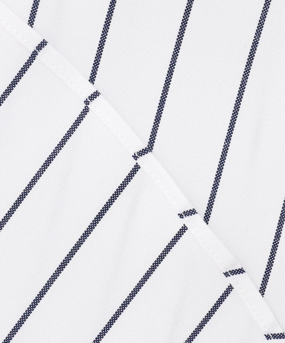 J.PRESS MEN 【KING SIZE】【PREMIUM PLEATS / 形態安定】スーピマコットンホールドストライプ シャツ/B.D. 