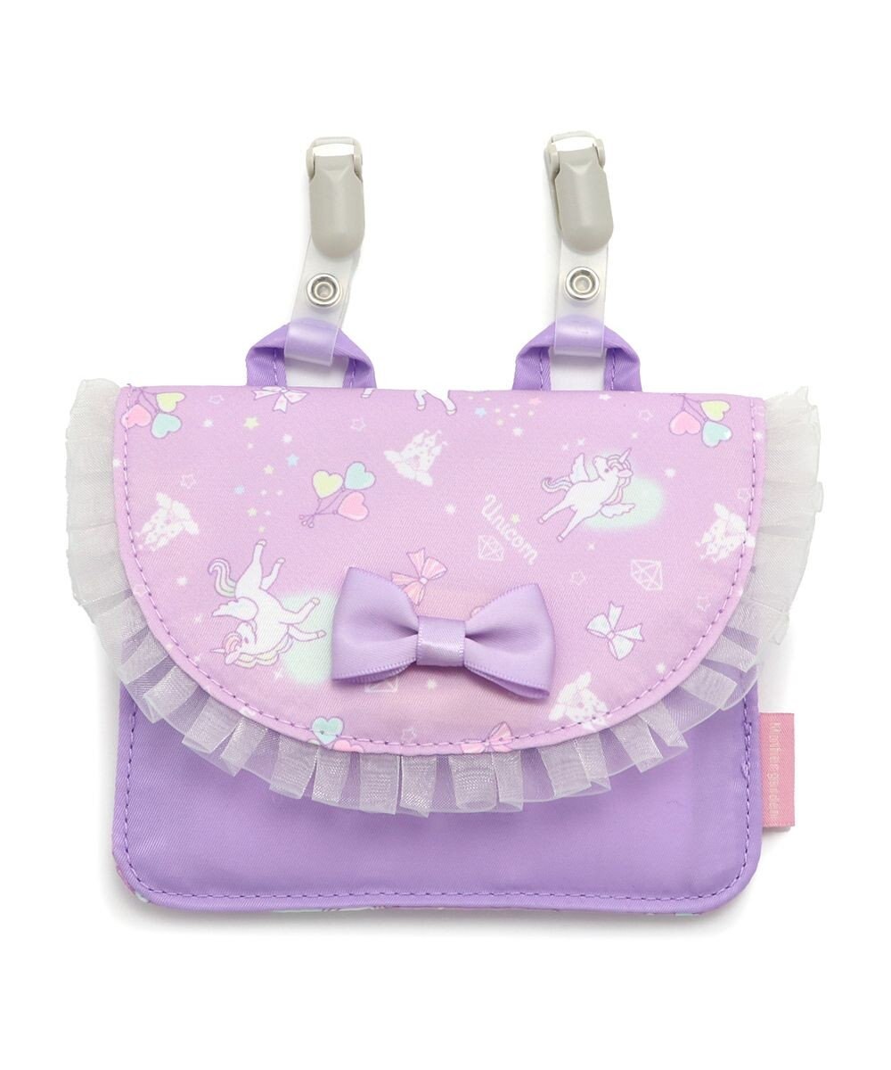 Mother garden マザーガーデン ポケット ポーチ 《ハピネス柄/いちご柄》 移動ポケット 単品 