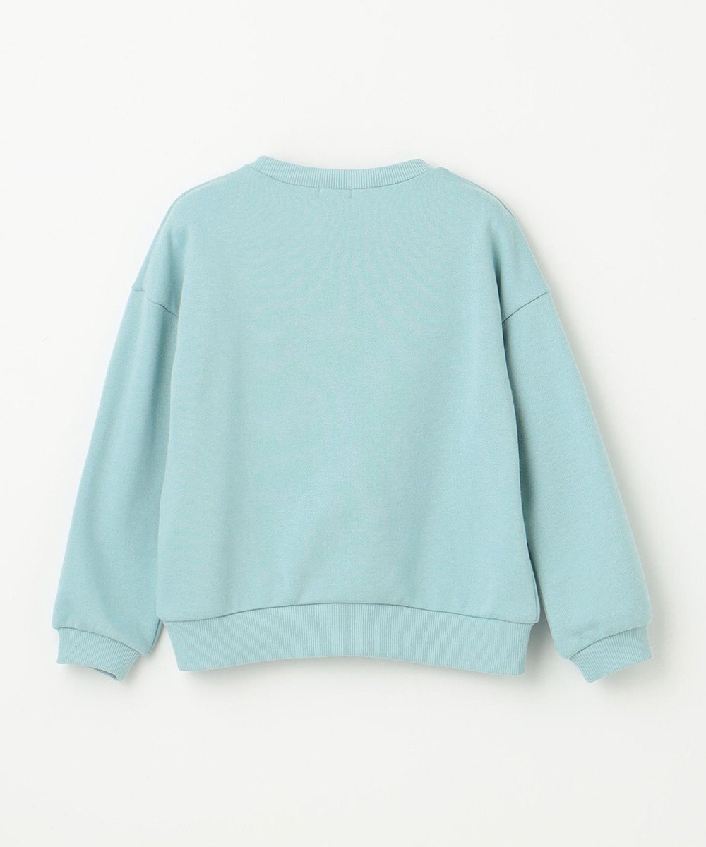 ANY KIDS 【らくっトレーナー】アニマル 裏毛 サガラ刺しゅう トレーナー 