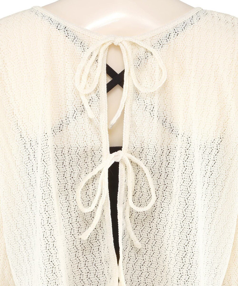 San-ai Resort（三愛水着楽園） 【WEB限定】ニットレーストップス付き4点セット水着 