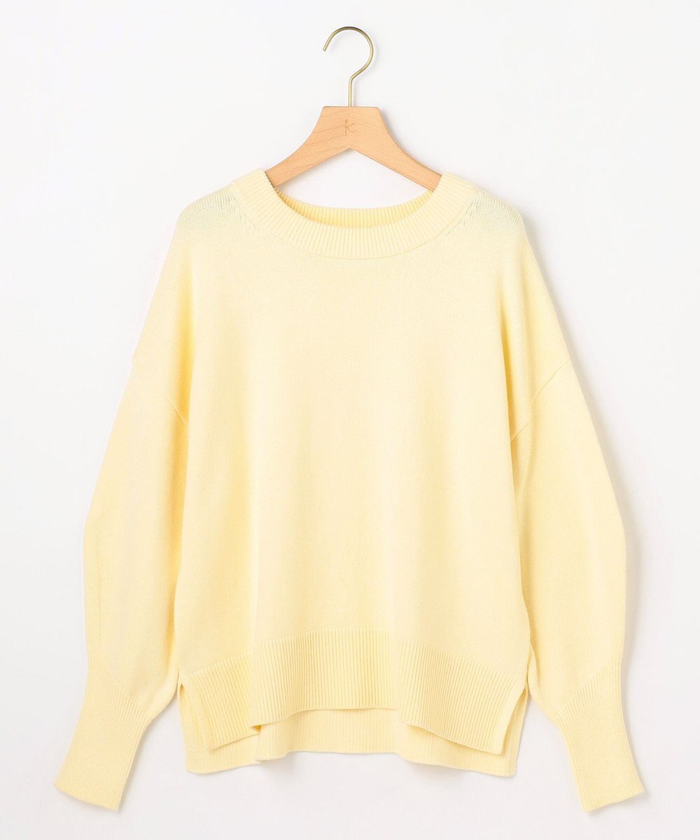 組曲 S コットンカシミヤMIX クルーネックニット 