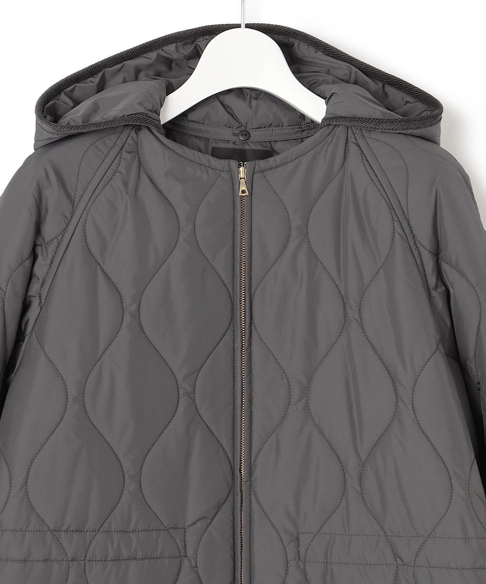 23区 S 【洗える/撥水加工】中綿 ロング パディング アウター 