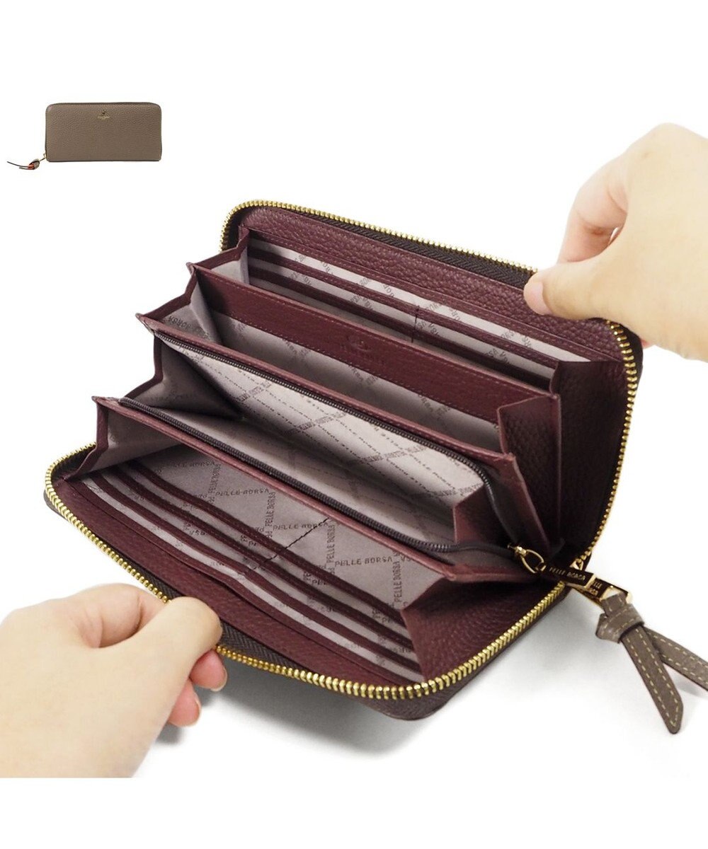 PELLE BORSA ラウンドファスナー長財布 Reinette Goods レネットグッズ 4743 