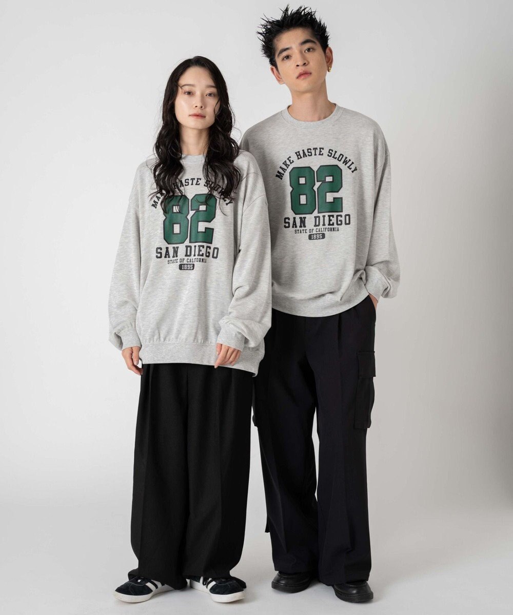 WEGO 【ユニセックス着用ITEM/SMLサイズ展開】アソートグラフィックプルオーバー 