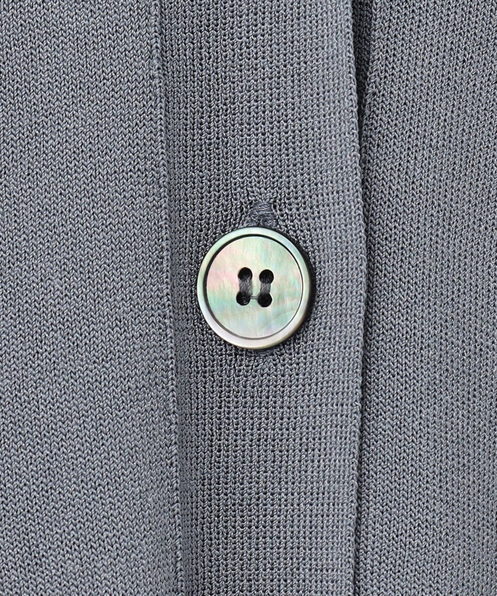 J.PRESS LADIES 【洗える】 シルキーレーヨンストレッチ Ｖネック カーディガン 