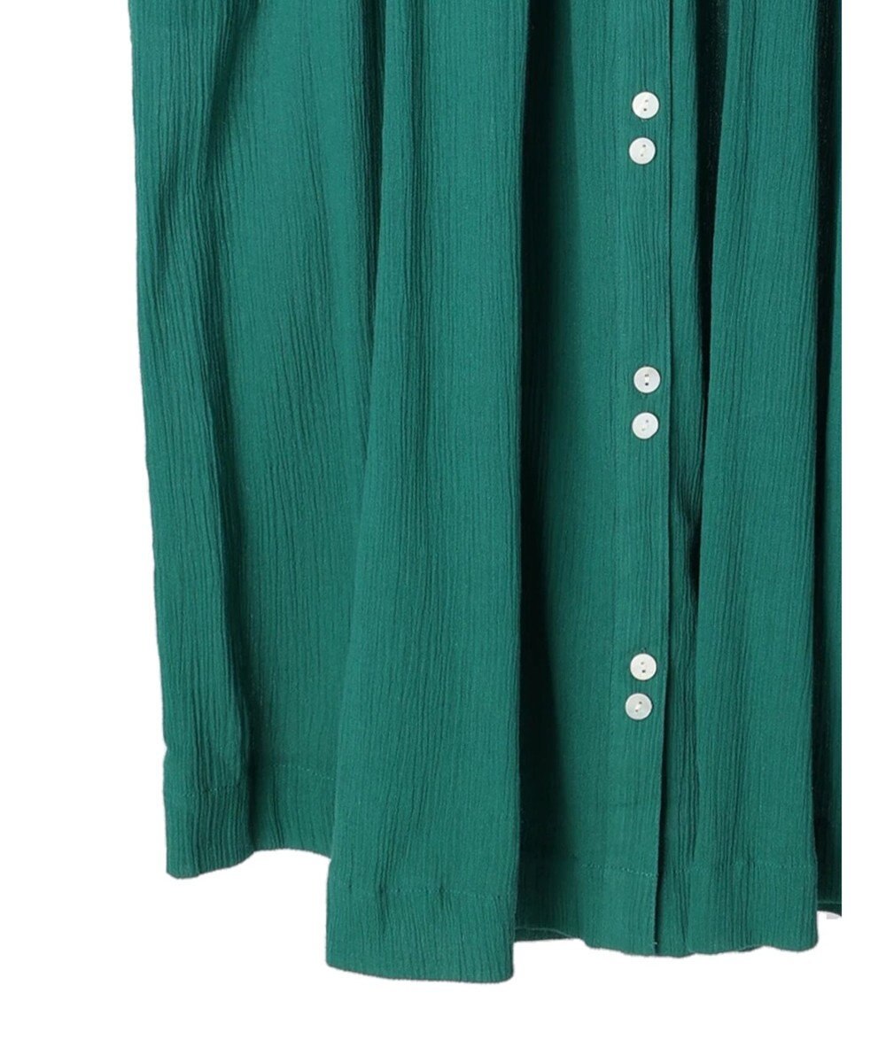 earth music&ecology ノースリーブギャザーワンピース 