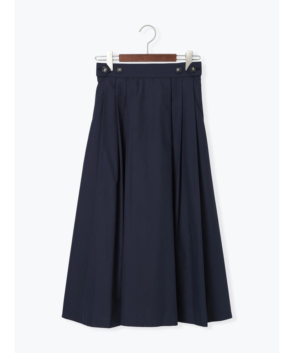 Te chichi タイプライタータックフレアスカート 