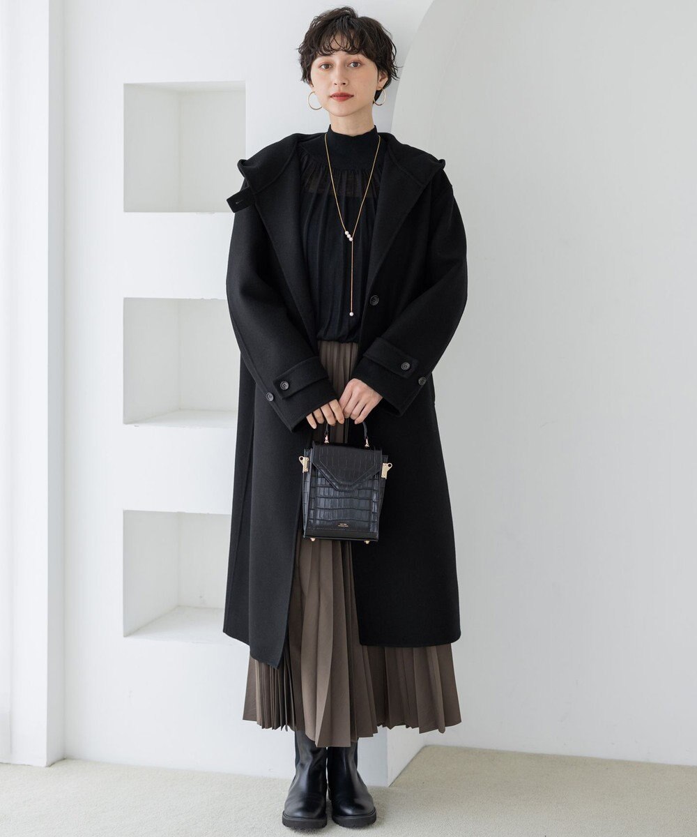 23区 【VERY掲載】エンボス ミニ ショルダーバッグ 