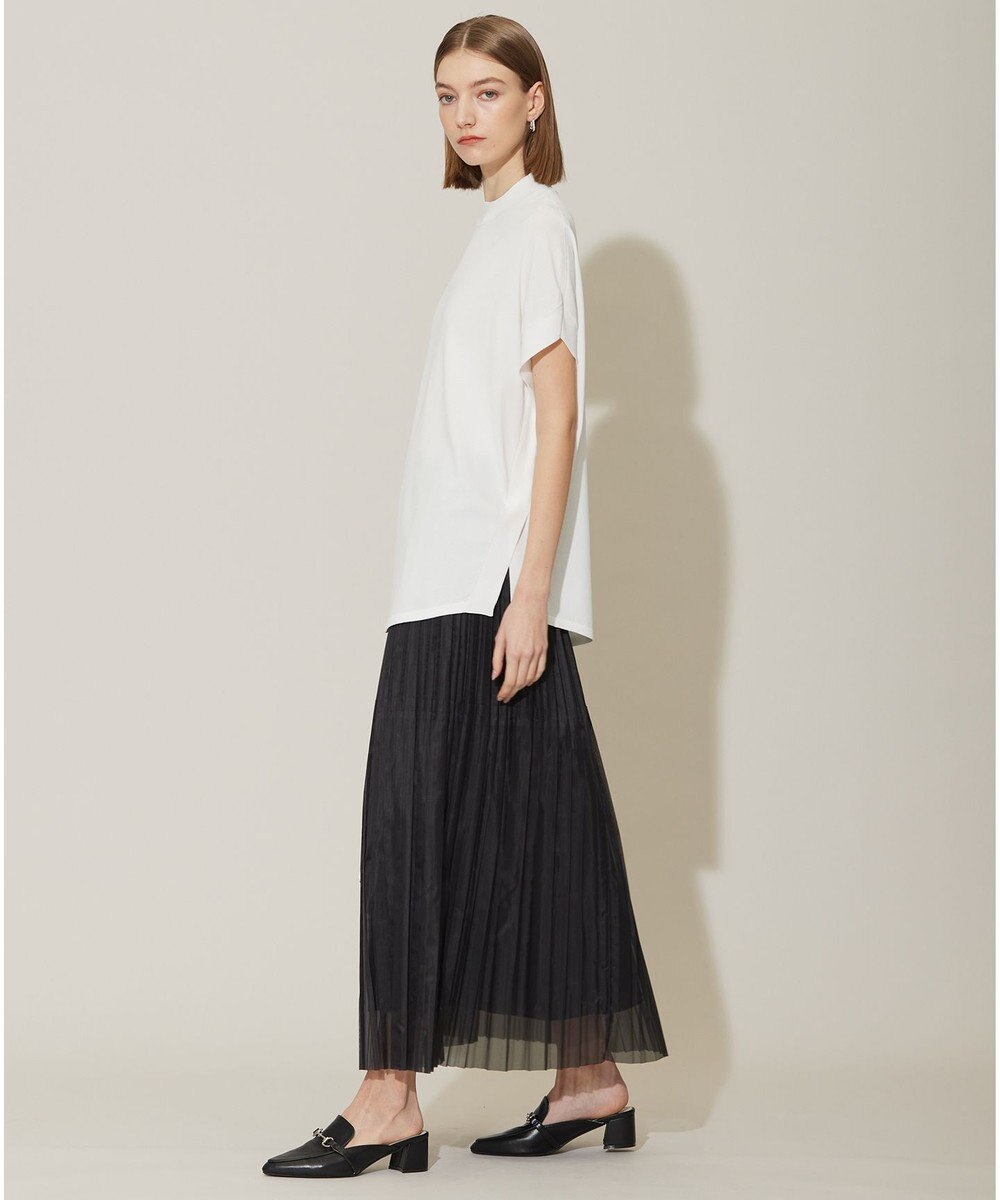 ICB 【洗える】シアープリーツオーガン スカート 