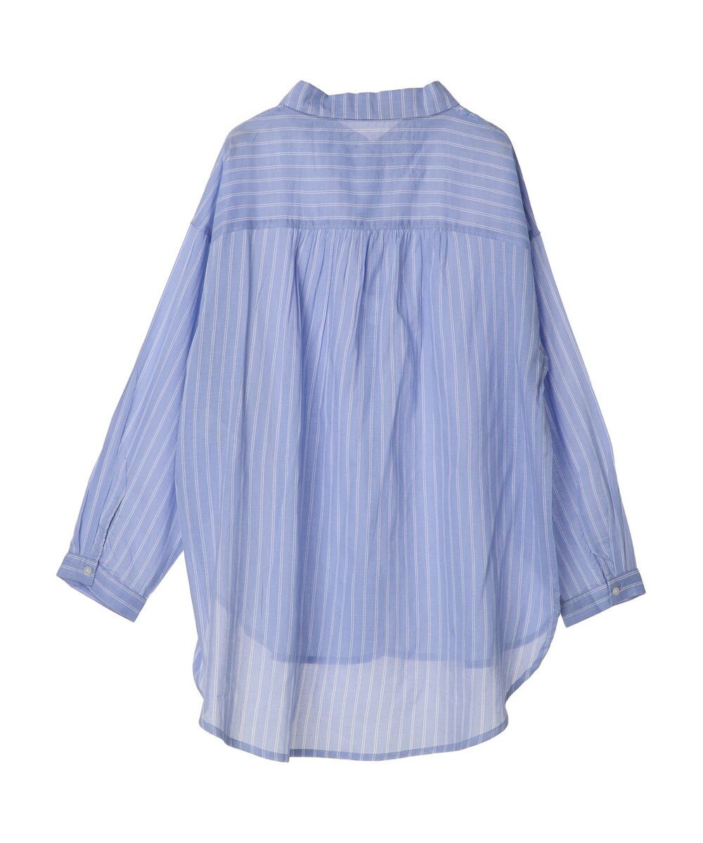 Green Parks インド綿 ボイルゆったりシャツ 