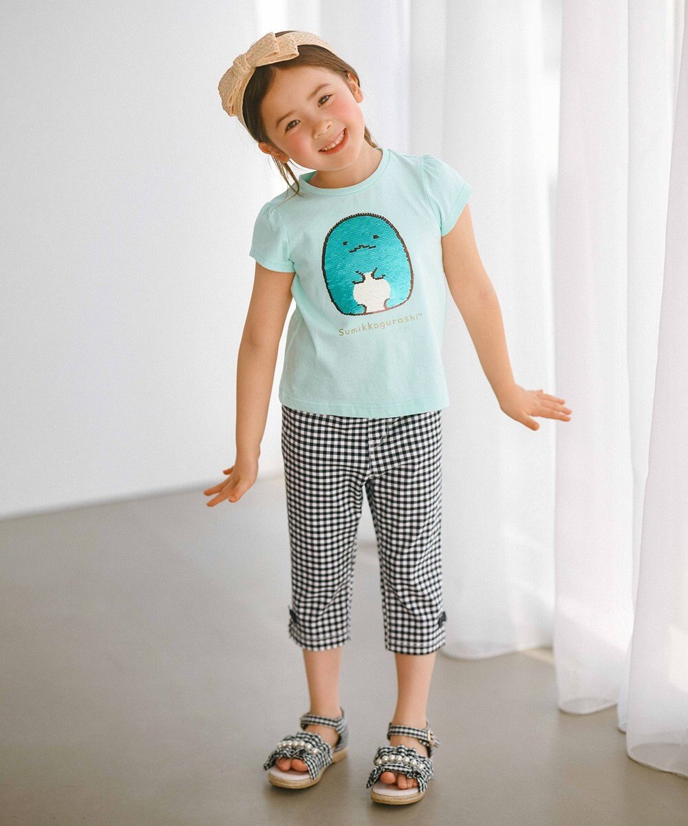 ANY KIDS 【WEB限定/すみっコぐらし】ミラクルスパンコールTシャツ 