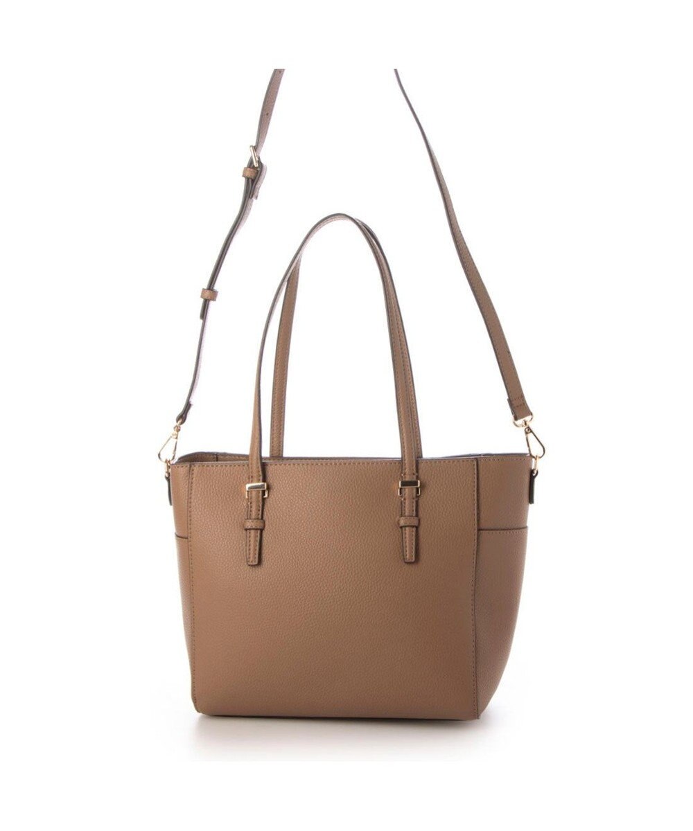 UNBILLION 【テレビ ドラマ着用アイテム】カシュカシュ cachecache / 横型金具ポイント2wayトートバッグ 