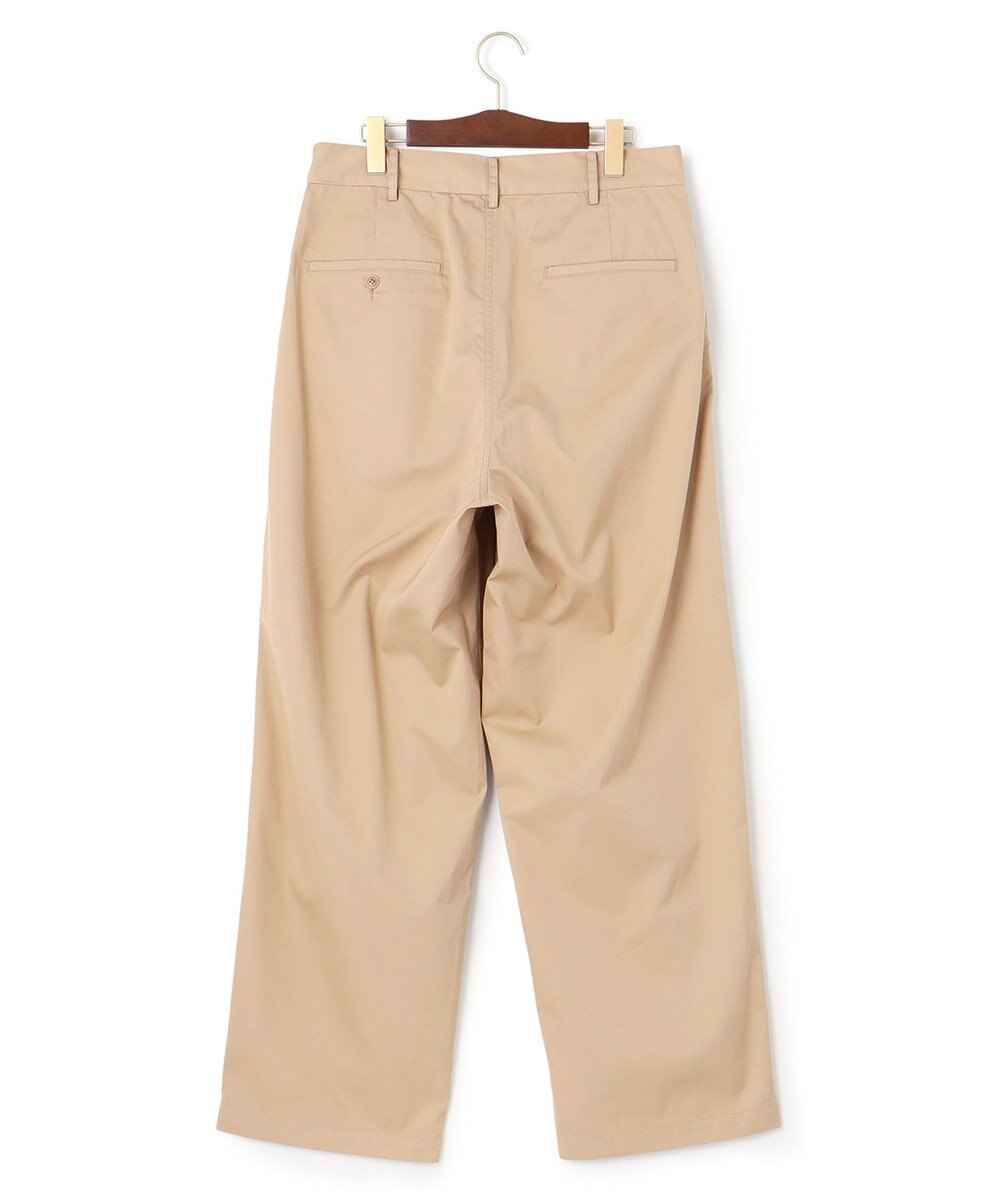 J.PRESS MEN ギザツイルワンタックワイドパンツ 