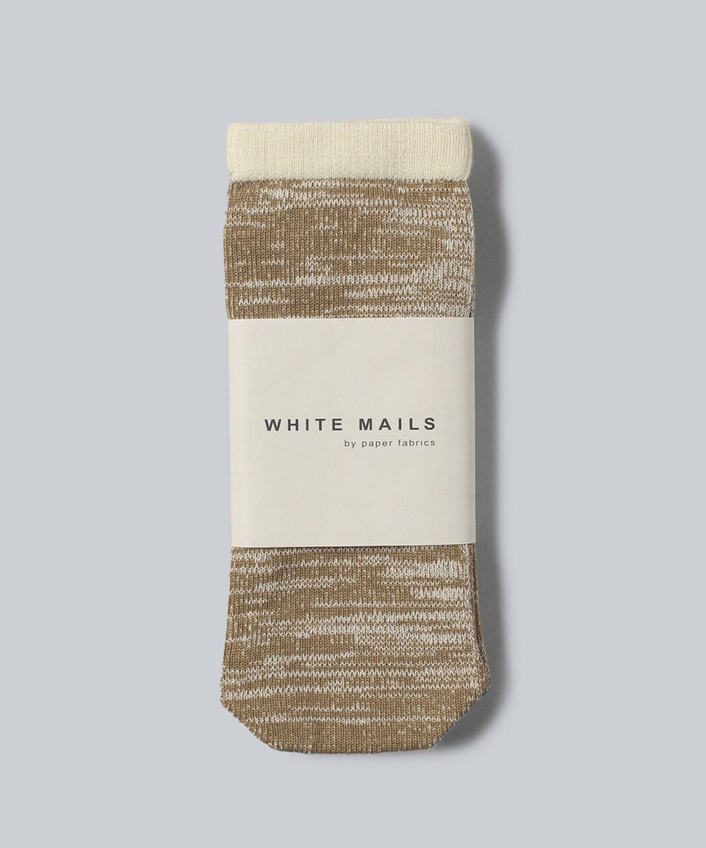 WHITE MAILS 【UNISEX】PAPER シークレット5本指ソックス 