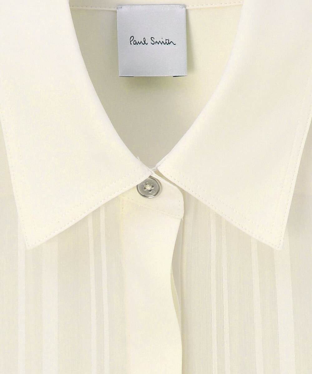 Paul Smith シアー ストライプ ブラウス 