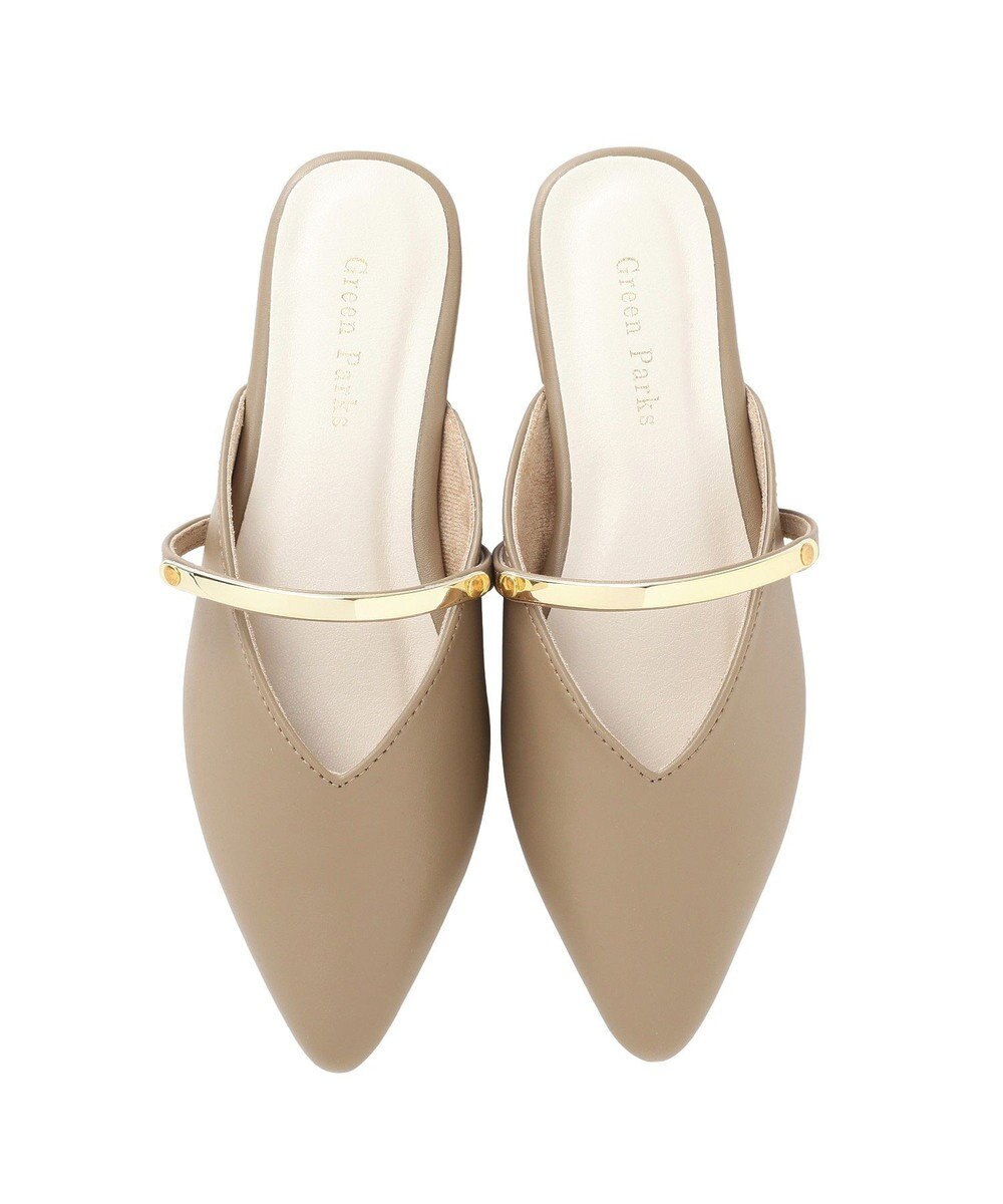 Green Parks Ｖカットメタルパーツミュール 