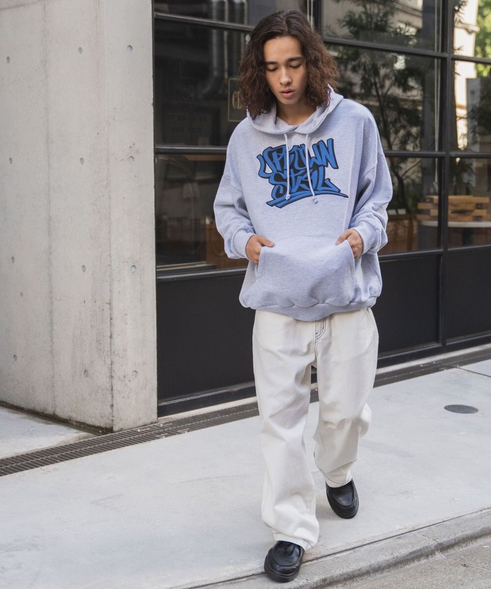 WEGO ヘビーウエイトグラフィティプルパーカー 