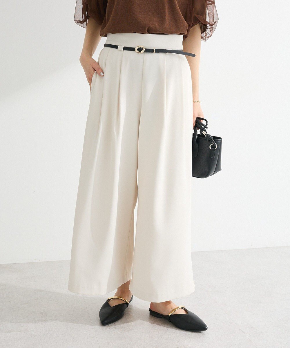 Green Parks ベルト付きスカーチョ 