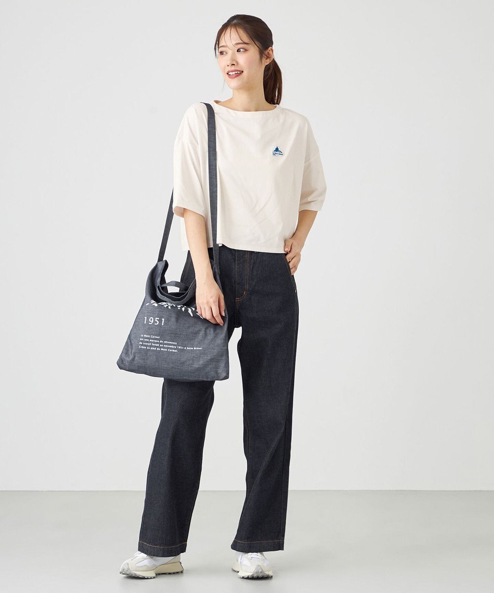 SHARE PARK LADIES 【UVカット・吸水速乾・ストレッチ・軽量 】エンブレムショートTシャツ（S・Mサイズ） 