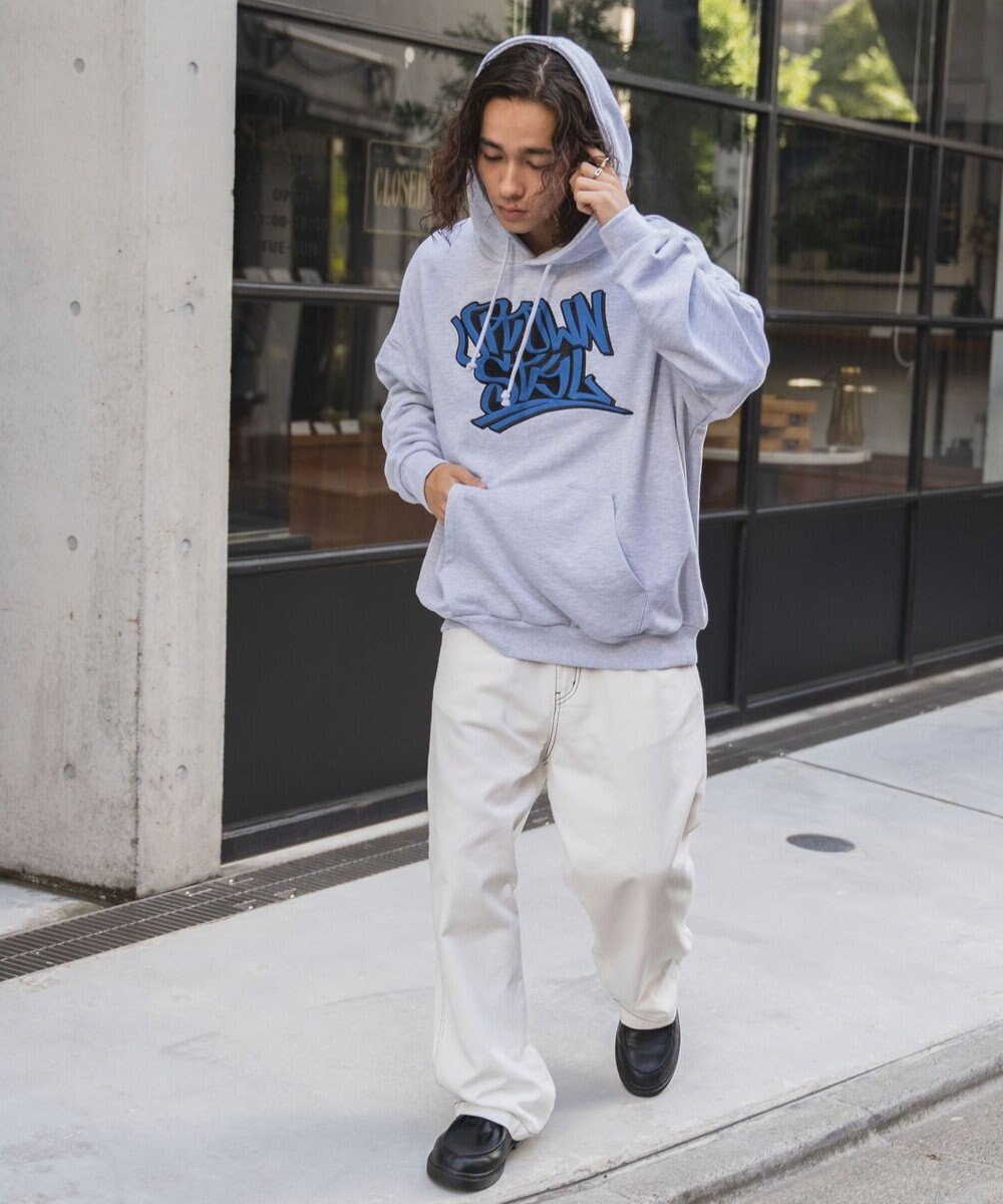 WEGO ヘビーウエイトグラフィティプルパーカー 