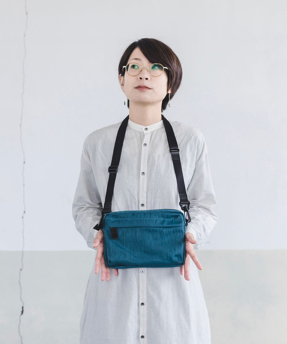 UNISEX】RiVER - SHOULDER POUCH ショルダーポーチ シワ加工 撥水